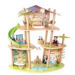 Juego Educativo Casa de Bambú Oso Panda - Hape