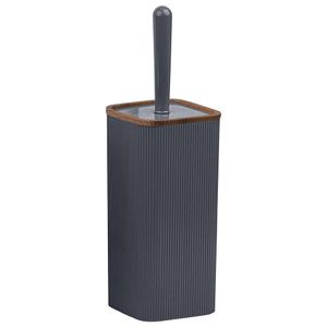 Cepillo para Baño Cuadrado Gris Madera