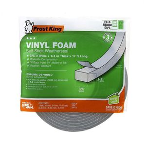 Cinta de Espuma de Vinilo 17 Pies de Largo