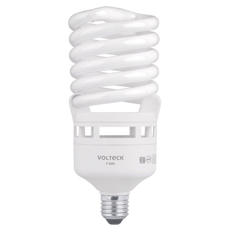 Bombilla Cfl De Alta Potencia Luz De Día 55 W - Volteck
