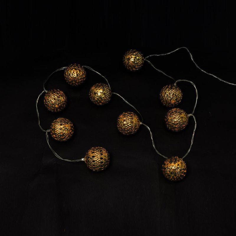 Serie De 10 Luces LED Bolas Multicolor - Scandi