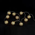 Serie De 10 Luces LED Bolas Multicolor - Scandi