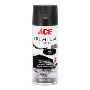 Pintura En Spray Negro Mate Ace - Krylon