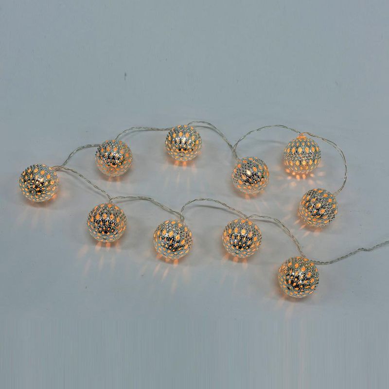 Serie De 10 Luces LED Bolas Multicolor - Scandi