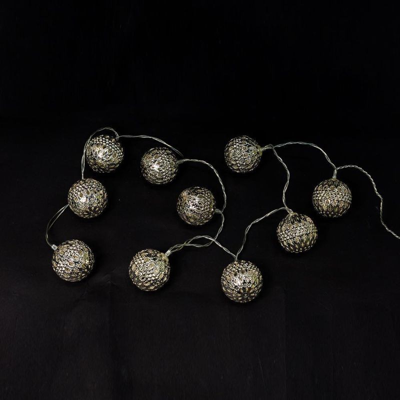 Serie De 10 Luces LED Bolas Multicolor - Scandi