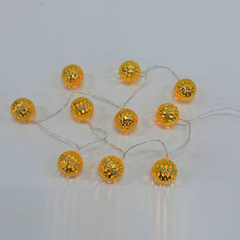 Serie De 10 Luces LED Bolas Multicolor - Scandi