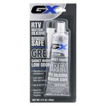 Silicón Automotriz RTV Gris Alta Temperatura Sensor Safe de 85 g