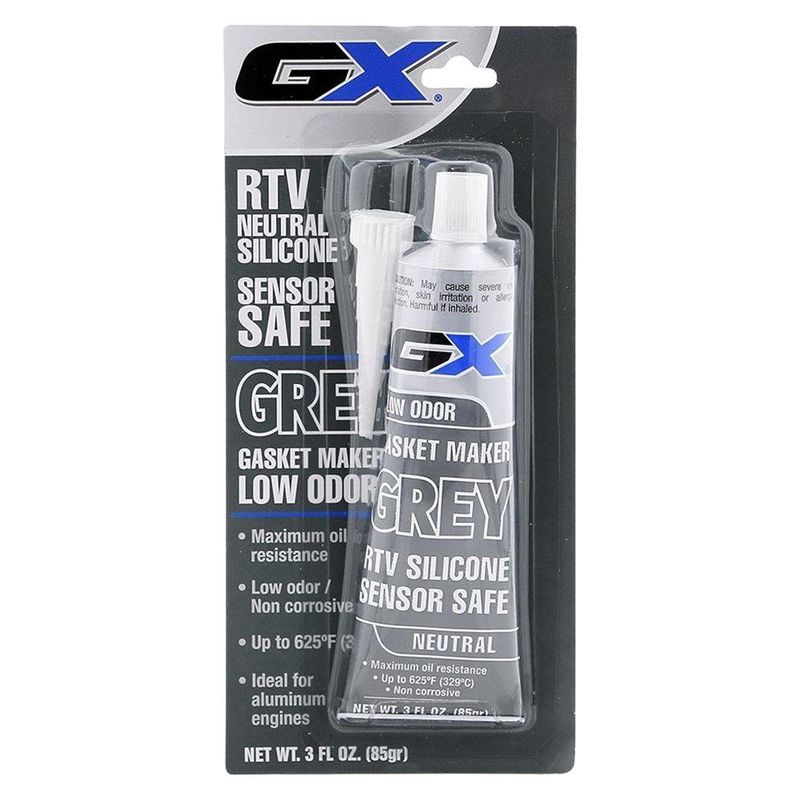 Silicón Automotriz RTV Gris Alta Temperatura Sensor Safe de 85 g