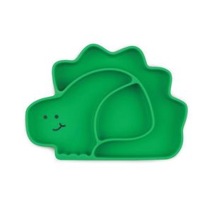 Plato Silicón Dinosaurio