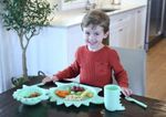Juego Utensilios Para Comida Diseño Dinosaurio 5 Pzas - Melii