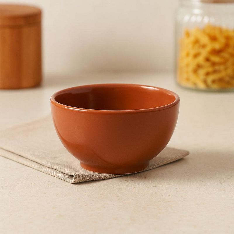 Plato para Sopa Reactive Terracota