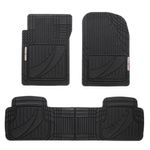 Set De Alfombras Tactical Negro 3 Pzas - Sumex