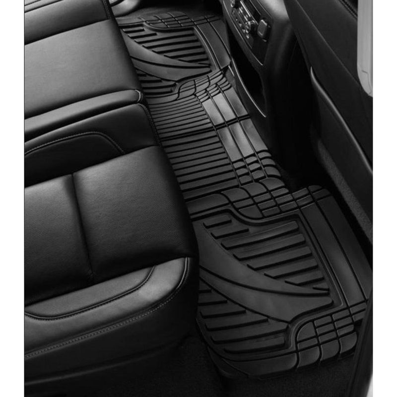 Set De Alfombras Tactical Negro 3 Pzas - Sumex