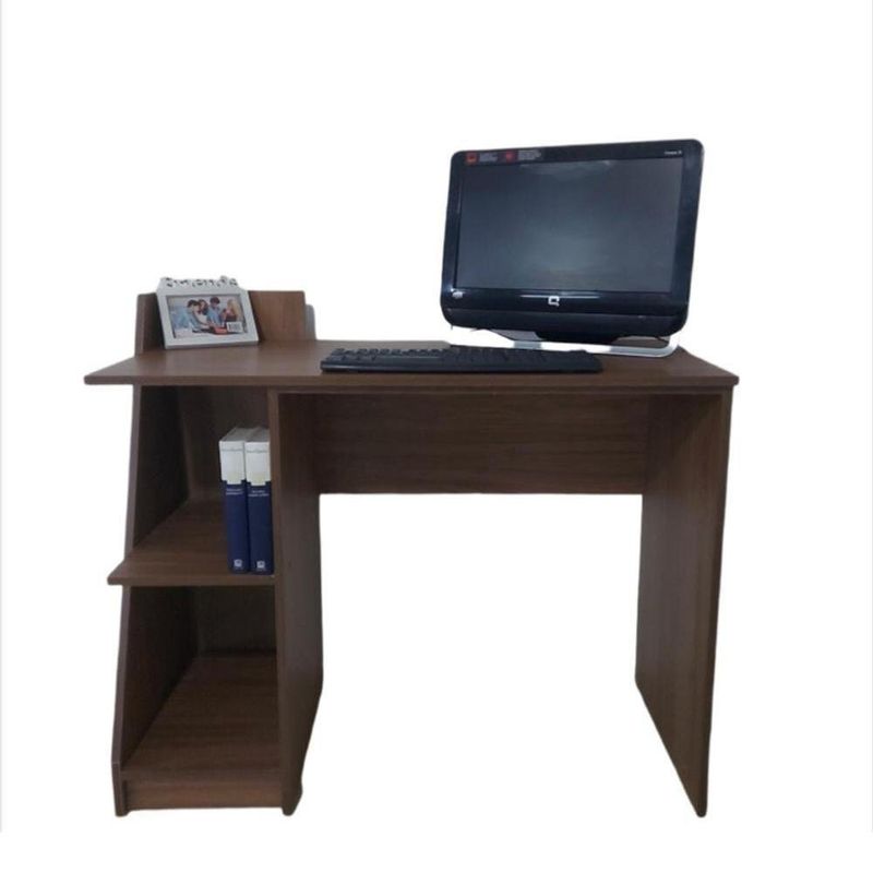 Escritorio Milán Nogal 100x45x77 Cm - Complementos