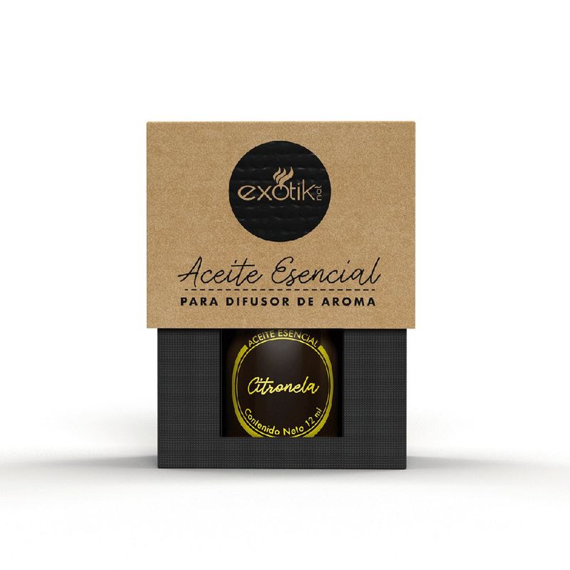 Aceite Esencial De Citronela 12 Ml - Exotik