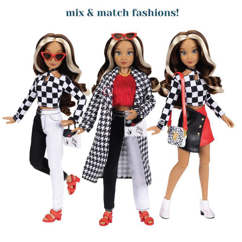 Muñeca con Accesorios Inspirada en Cruella