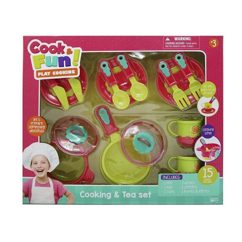 Set De Cocina 15 Piezas - Happy Line