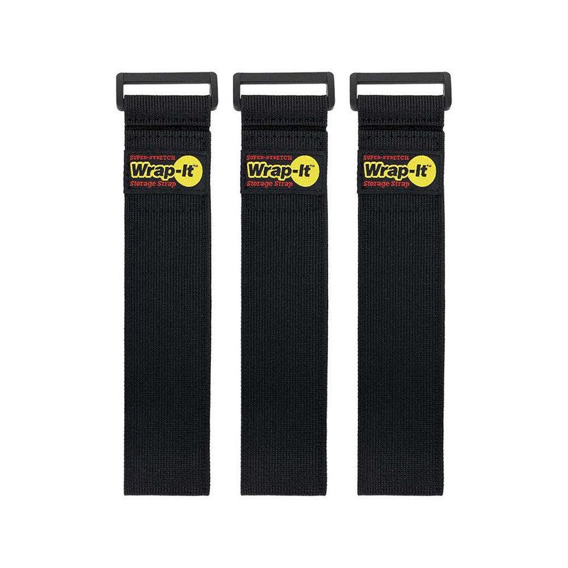 Set De Correas Para Almacenar Negro 45 Cm 3 Pzas - Wrap-it