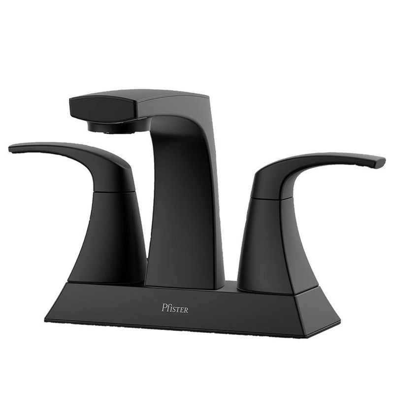 Grifo Lavamanos Karci Monomando Negro Mate - Pfister