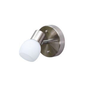 Lámpara De Techo Pared  1 Burbuja Satín Blanco 60W - Z