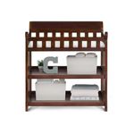 Mueble Cambiador Eclipse De Madera Café Cereza - Delta