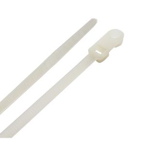 Cincho De Nylon Estándar De 8 Plg Y 75 Lb Blanco 20 Pzas - Steel Grip