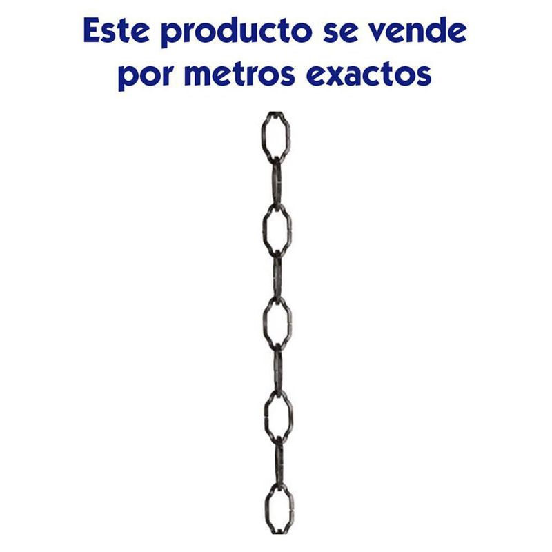Cadena Decorativa Catedral Negro 20 Lb - Campbell