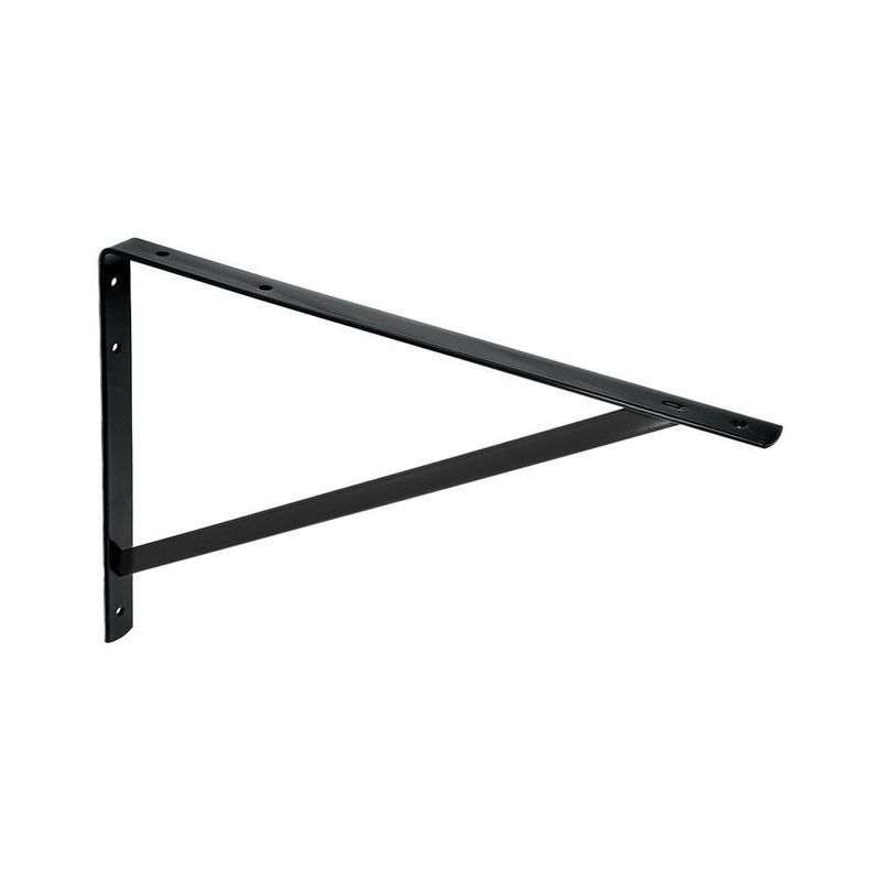 Ménsula de Acero Reforzado 13x20 Plg Color Blanco