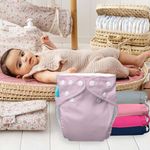 5Pk Pañal D/Tela Niña  5 Insertos - Charlie Banana