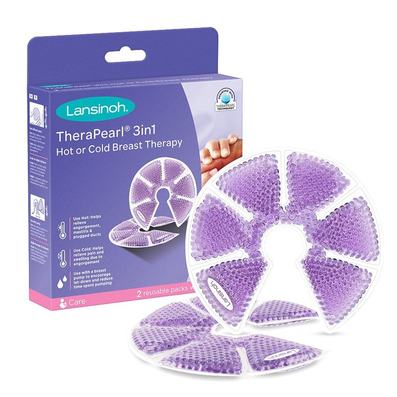 Pezoneras Para Terapia En Caliente o Frio 3 En 1 - Lansinoh