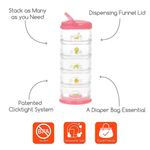 Dispensador Fórmula Packinsmart5 Rosa