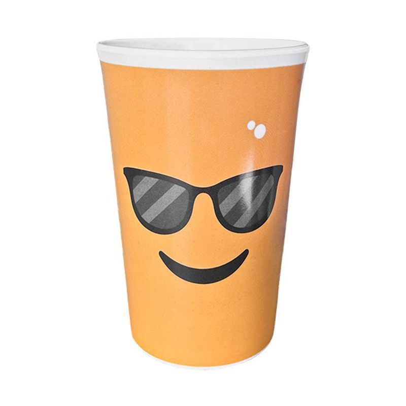 Vaso 12 Oz Carita Con Lentes - Best Melamine