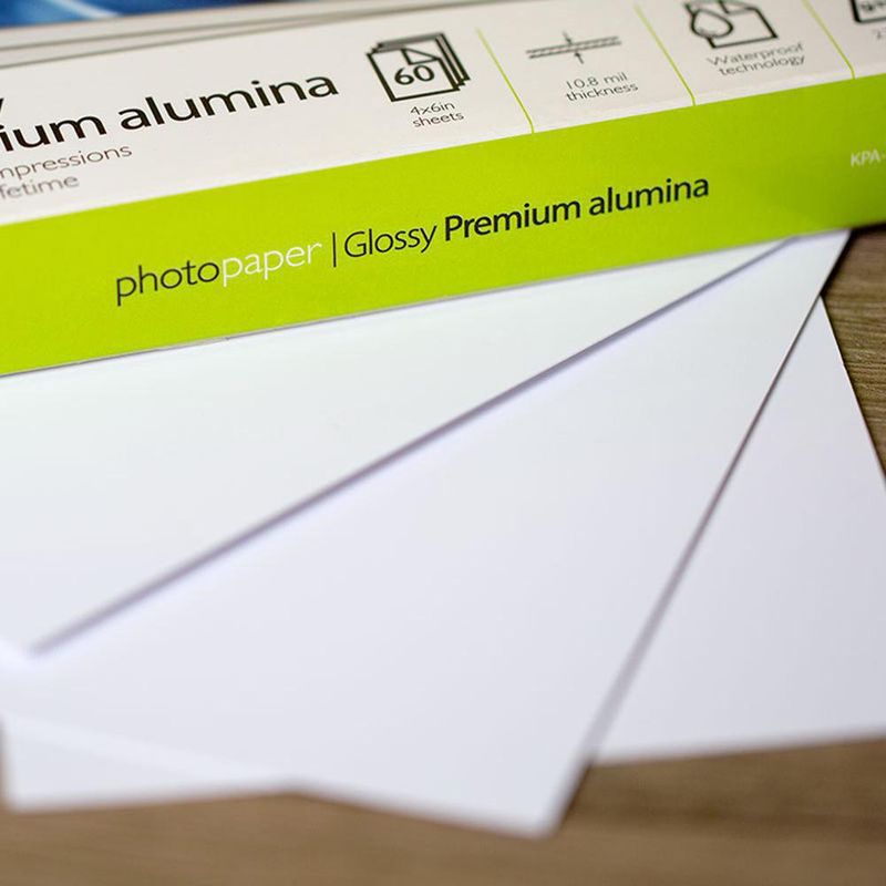 Resma de 60 Hojas de Papel Fotográfico Prémium 4 x 6 Plg - Klipxtreme