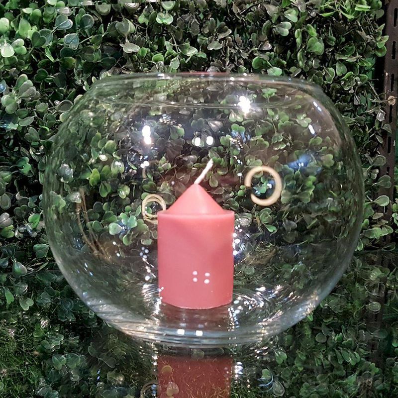 Set De 6 Velas Cilíndricas Votive Coral Aroma Lavanda - Pilandros