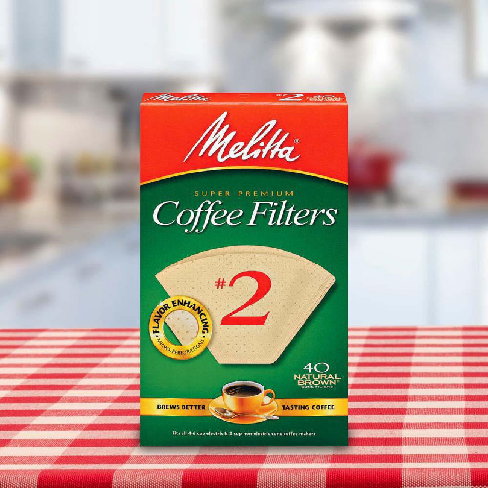 Filtros De Café De Papel Cónicos - 100 Unidades, Sin Adhesivos, De Pulpa De Madera Natural, Sin Olor, Para Cafeteras De Filtro