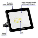 Reflector Ultra Delgado LED Luz Cálida 20 W – Volteck