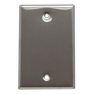 Placa Ciega de Acero Inoxidable - Eagle Electric