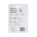 Ganchos Adhesivos 2.2 Lbs Blancos 3 Pzas y 4 Tiras - Ace