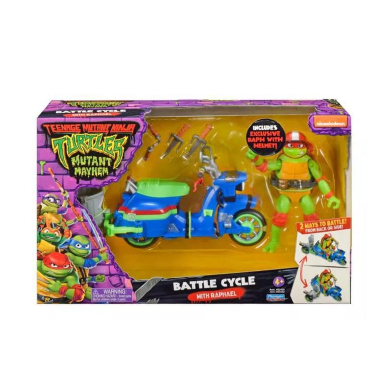 Vehículo Con Figura TMNT Movie Diseños Surtidos - Tortugas Ninja