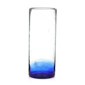 Florero Cilíndrico Azul