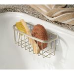 Soporte De Metal Para Esponja Plateado 18X10X8 Cm - Interdesign