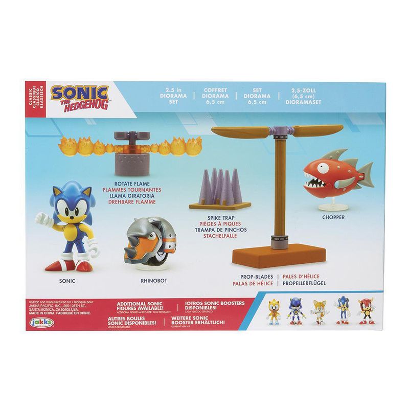 Set De Diorama Batería Voladora - Sonic
