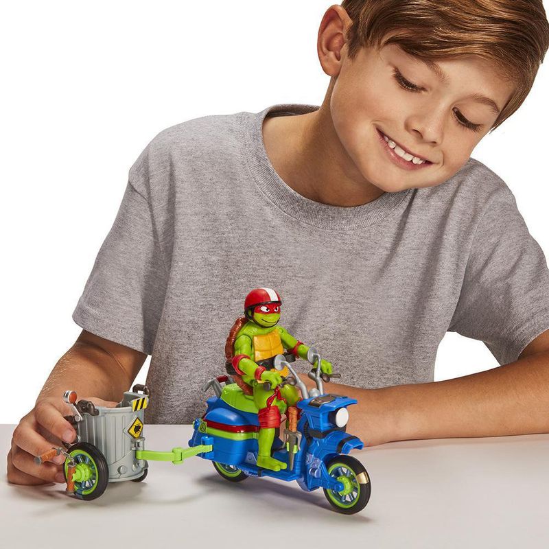 Vehículo Con Figura TMNT Movie Diseños Surtidos - Tortugas Ninja