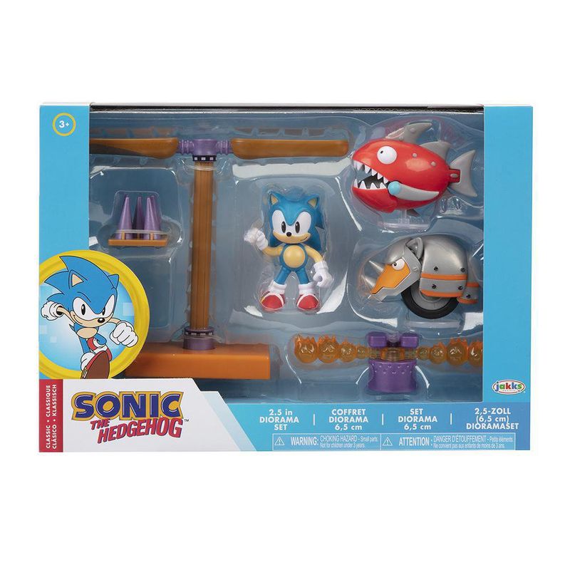 Set De Diorama Batería Voladora - Sonic