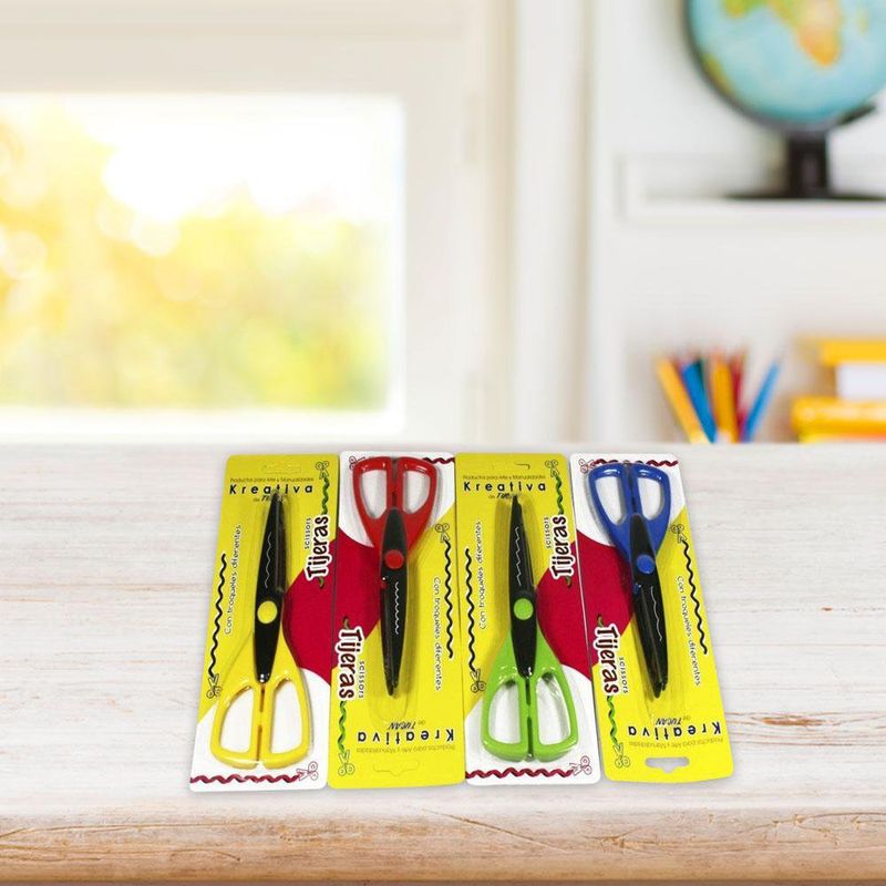 Tijera Con Diseño Blister - Tucan