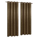 Cortina Color Café Diseño Corrugado