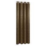 Cortina Color Café Diseño Corrugado