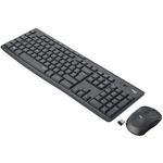 Combo Teclado Y Mouse Inalámbrico Silencioso MK295 - Logitech