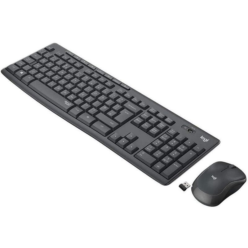 Combo Teclado Y Mouse Inalámbrico Silencioso MK295 - Logitech