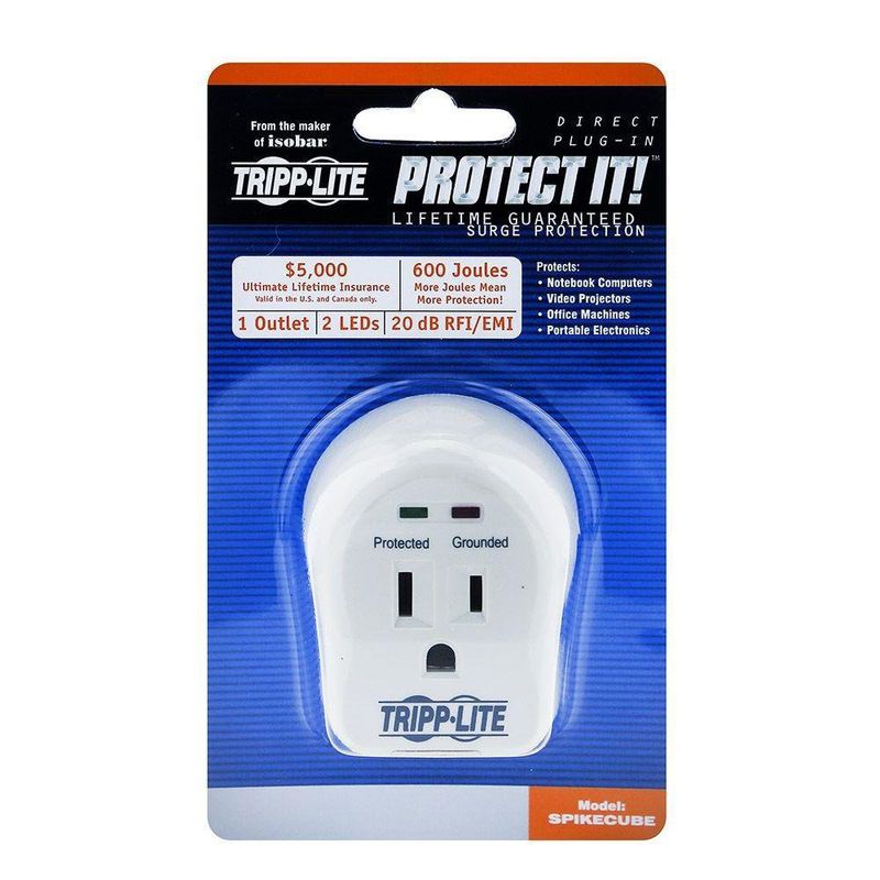Protector De Pared 1 Entrada De 1800 W - Tripp Lite